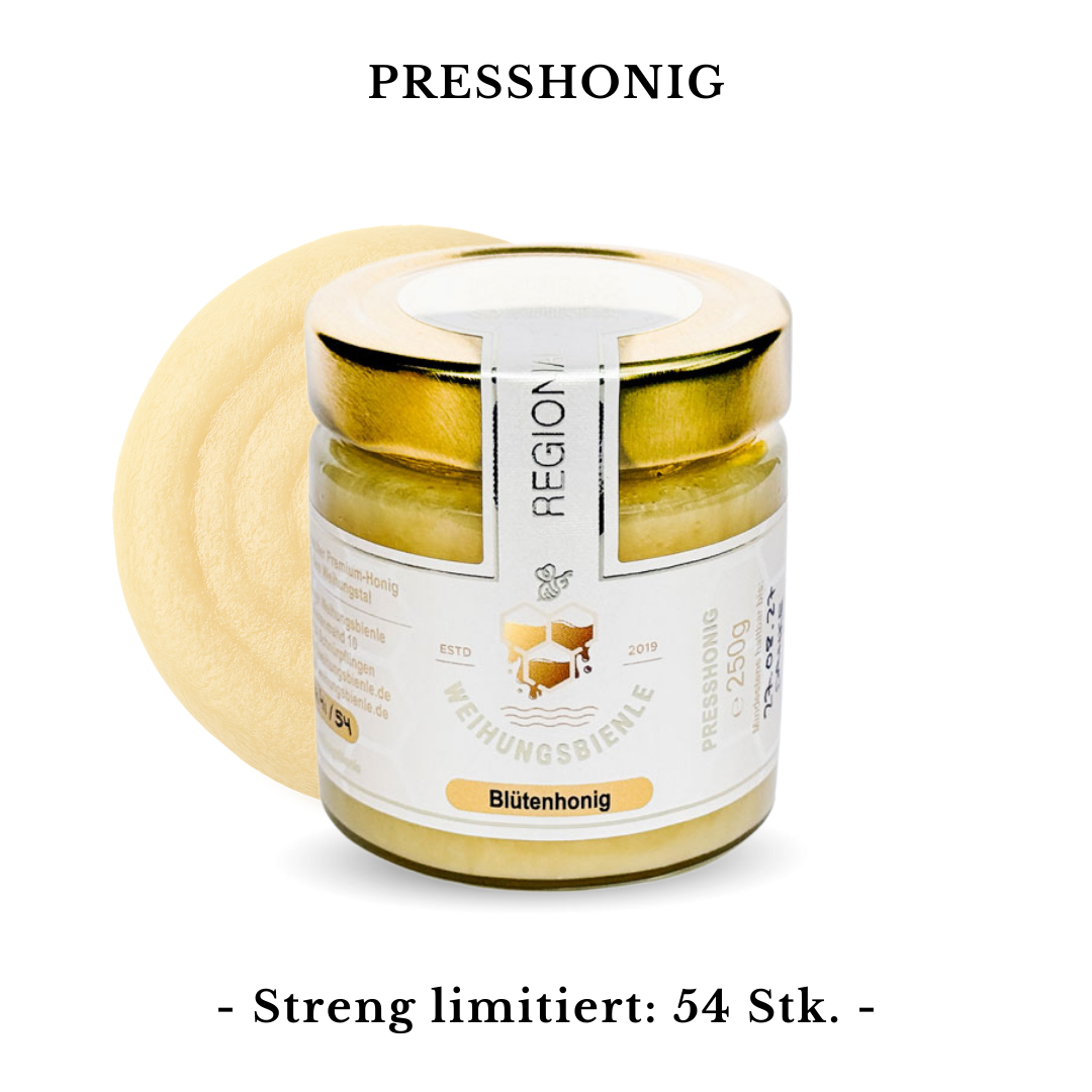 PRESSHONIG Blütenhonig | Rohhonig | Premium