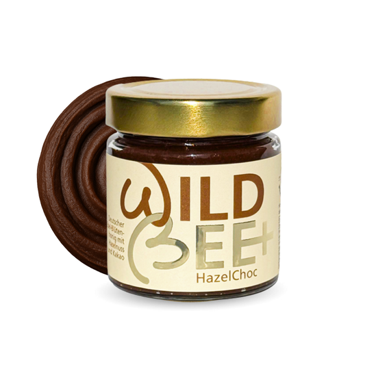 HazelChoc | Laborgeprüfter-Rohkakao mit Nussmuß & Premium-Honig