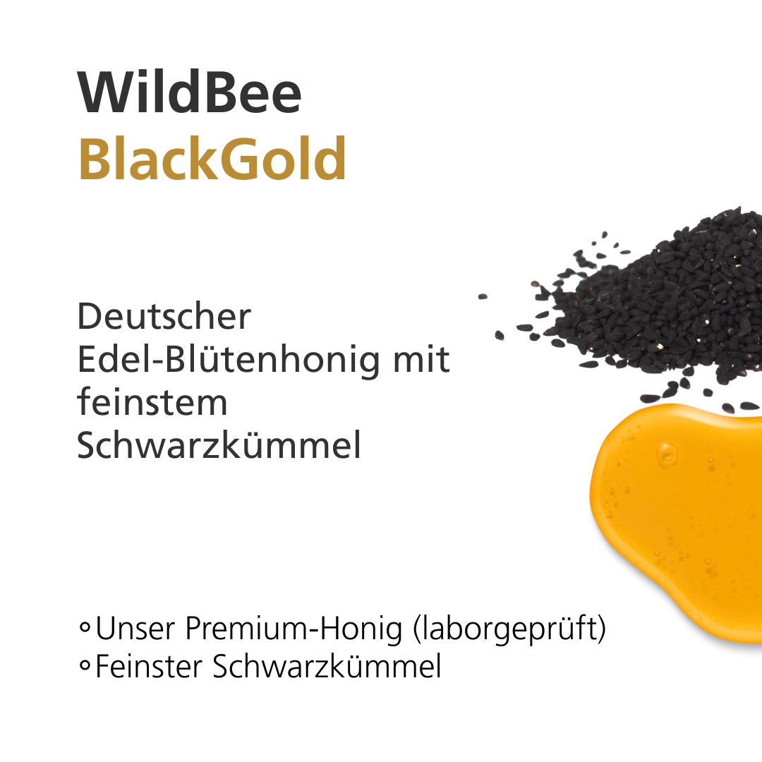 BlackGold | Edel-Schwarzkümmel mit Premium-Honig