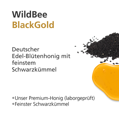 BlackGold | Edel-Schwarzkümmel mit Premium-Honig