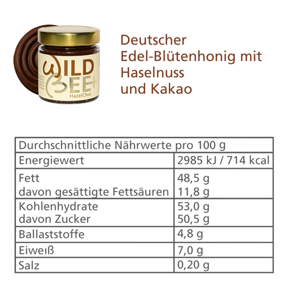 WildBee Bundle: BlackGold + HazelChoc + Berry | Premium Honigmischungen